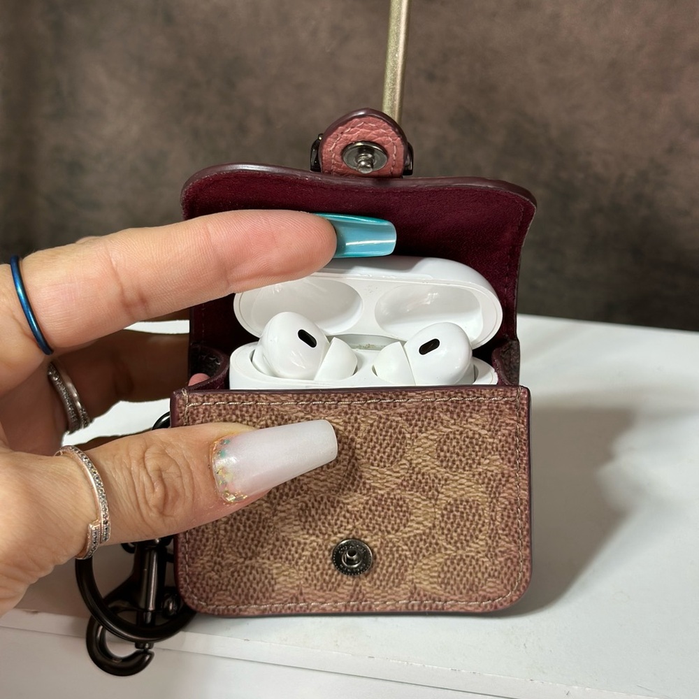 Coach Mini Beat Bag Bag Charm - Picture 3 of 8